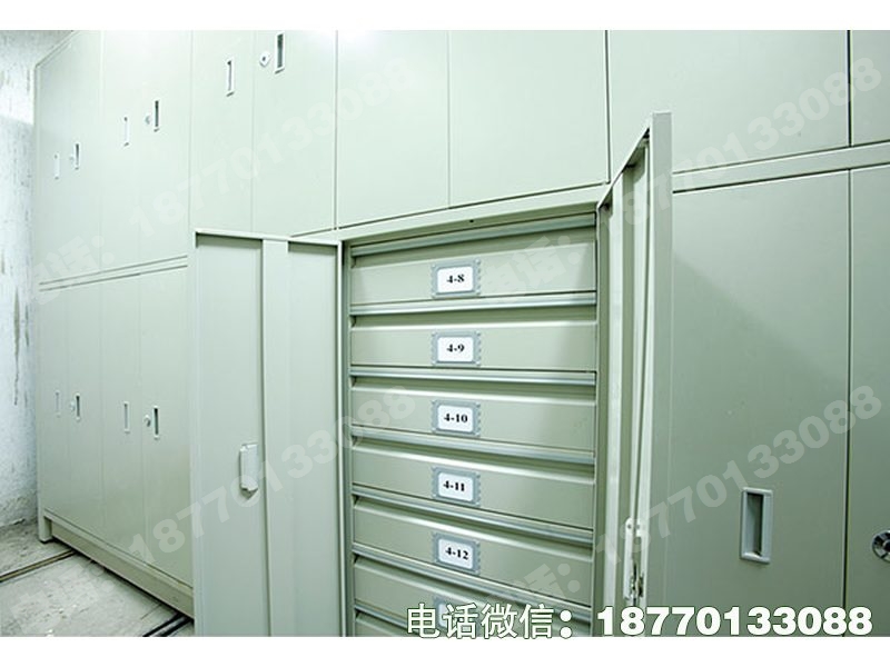 宝山地质博物馆密集存储柜